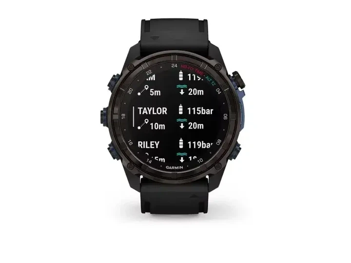 Смарт-часи Garmin Descent Mk3i 51mm Carbon Gray DLC Titanium with DLC Titanium Band (010-02752-13/14) - Фото 3 Смарт-часи Garmin Descent Mk3i 51mm Carbon Gray DLC Titanium with DLC Titanium Band (010-02752-13/14) - зображення 3