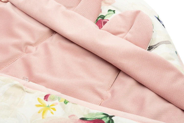 Otulacz do fotelika samochodowego Sensillo Velvet XL Magnolia 115x115 cm (5908310394572) - obraz 4