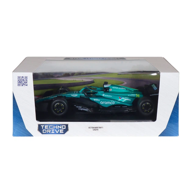 Коллекционная автомодель TechnoDrive Aston Martin F1 2024 Масштаб 1:18 Металлическая 250935AMF1 - Фото 6 Коллекционная автомодель TechnoDrive Aston Martin F1 2024 Масштаб 1:18 Металлическая 250935AMF1 - изображение 6