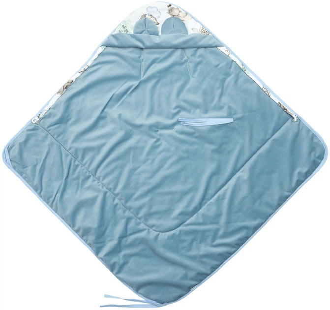 Otulacz do fotelika samochodowego Sensillo Velvet XL Spacer 115x115 cm (5908310394558) - obraz 3