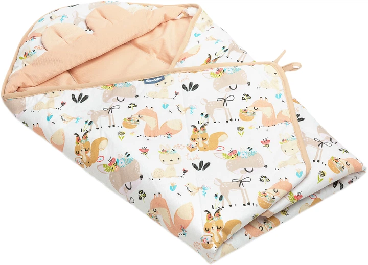 Otulacz do fotelika samochodowego Sensillo Velvet XL Piknik 115x115 cm (5908310394541) - obraz 2