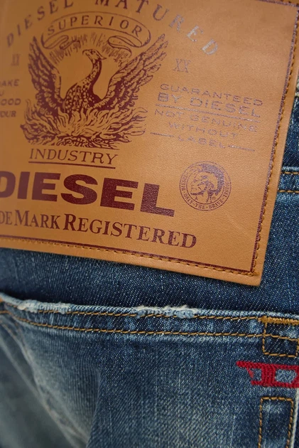 Чоловічі сині джинси D-STRUKT-GO L.30 TROUSERS Diesel 32 A02184 009NI - Фото 3 Чоловічі сині джинси D-STRUKT-GO L.30 TROUSERS Diesel 32 A02184 009NI - изображение 3