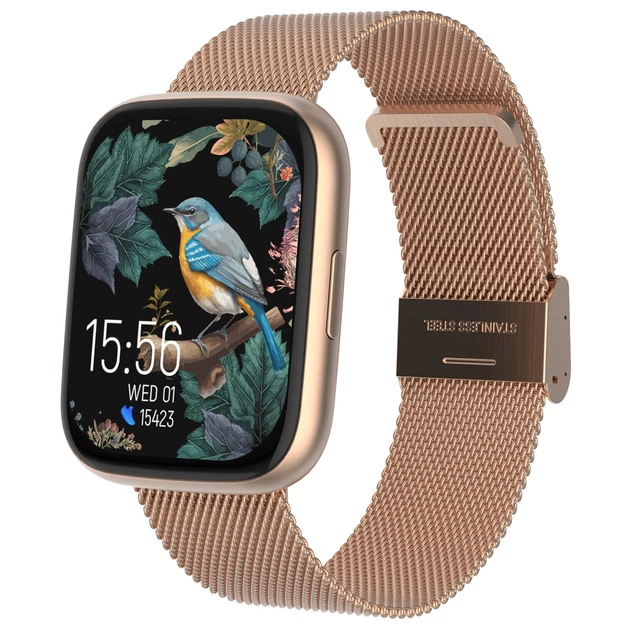 Смарт-годинник Forever SW-330 Rose Gold - Фото 1 Смарт-годинник Forever SW-330 Rose Gold - изображение 1