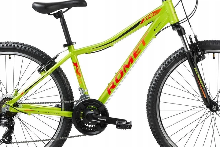 Велосипед гірський (MTB) Romet Rambler R6.0 S 26 Lime/Black - изображение 3