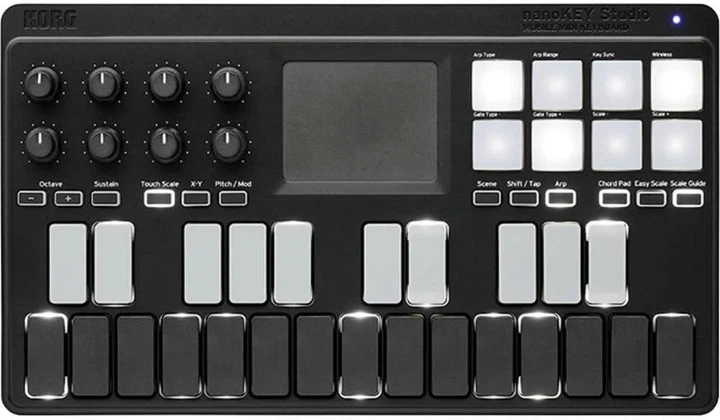 MIDI-клавіатура Korg NanoKey-ST Studio - Фото 2 MIDI-клавіатура Korg NanoKey-ST Studio - изображение 2