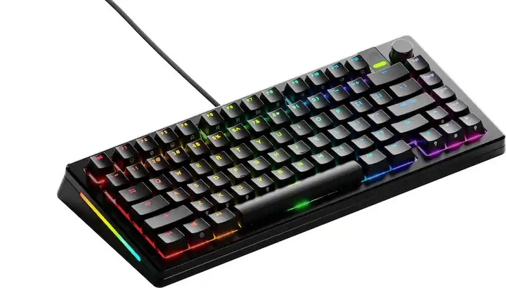 Клавіатура дротова Glorious GMMK 3 Pro 75% Black (GLO-KB-GMMK3-PRO-75-PB-FOX-W-BLK-US) - зображення 2