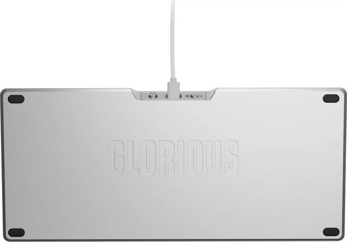 Klawiatura przewodowa Glorious GMMK 3 Pro 75% Silver (GLO-KB-GMMK3-PRO-75-PB-FOX-W-SIL-US) - obraz 4