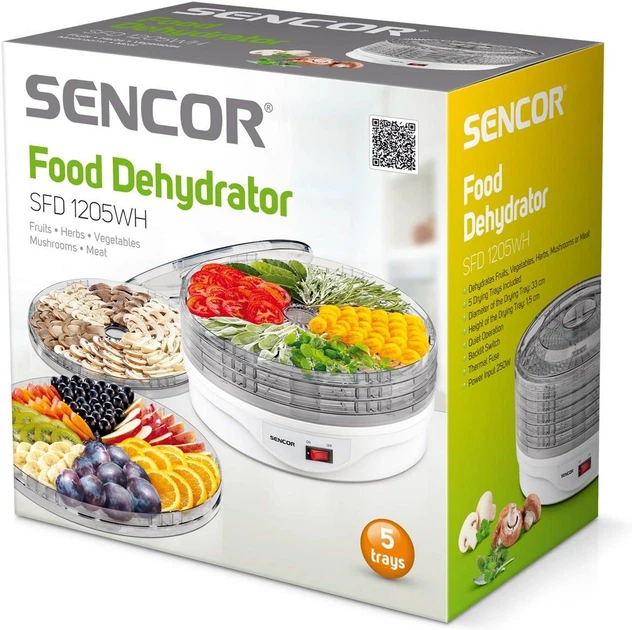 Сушка Sencor SFD 1205WH - изображение 3