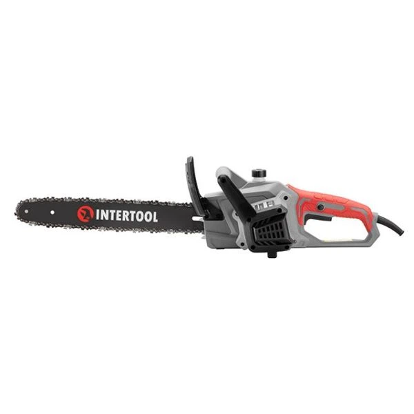 Пила цепная электрическая 1600 Вт, шина 40 см, боковой двигатель INTERTOOL DT-2200 - Фото 7 Пила цепная электрическая 1600 Вт, шина 40 см, боковой двигатель INTERTOOL DT-2200 - изображение 7