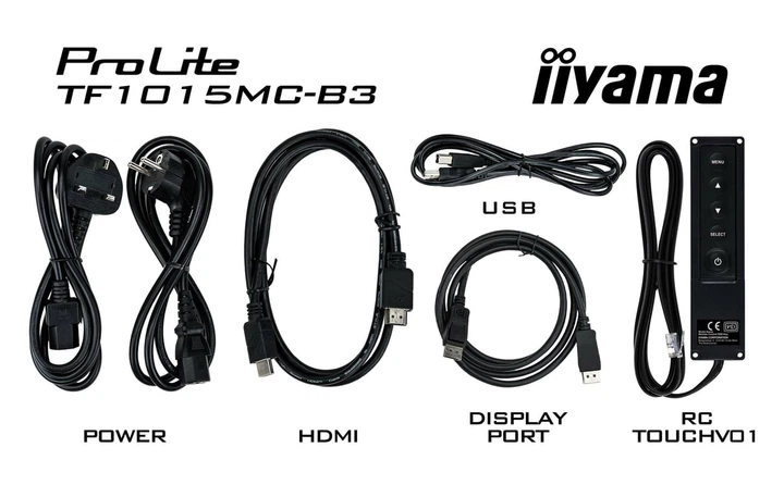 Монітор iiyama ProLite TF1015MC-B3 - зображення 9