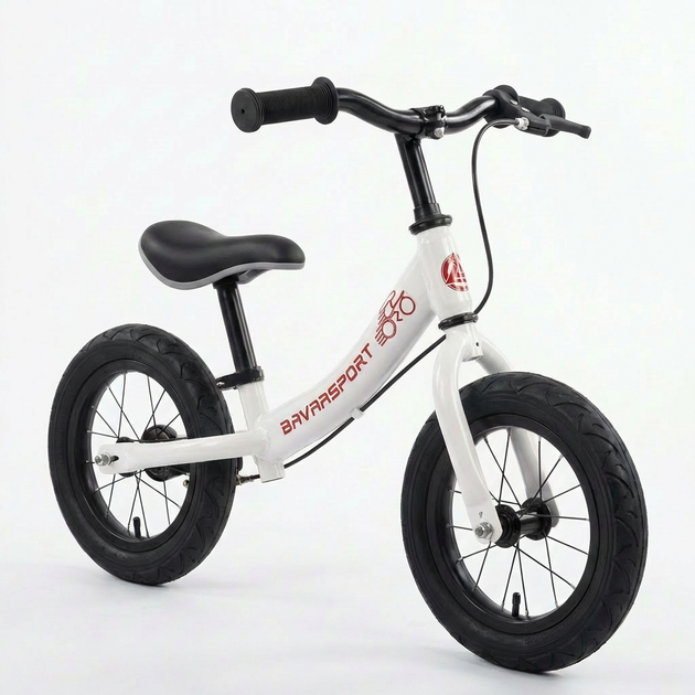 Беговел детский велобег 12 дюймов SP-Sport Nimble 418 White-Black (от 1,5 лет) - изображение 3