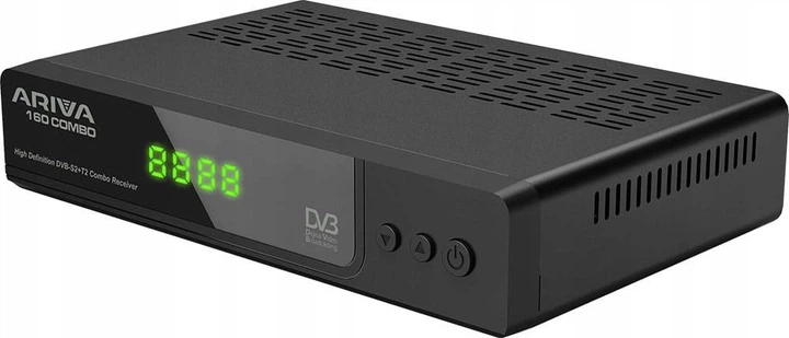 Цифровий тюнер наземного телебачення Ferguson Ariva 160 Combo Black (DVB-S/S2, DVB-T/T2 H.264) - зображення 2