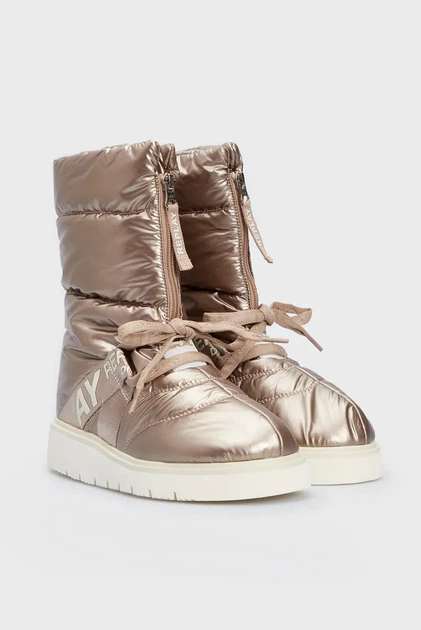 Жіночі золотисті дутики MELROSE ZIP Replay 37 RF2H0006T - Фото 3 Жіночі золотисті дутики MELROSE ZIP Replay 37 RF2H0006T - зображення 3