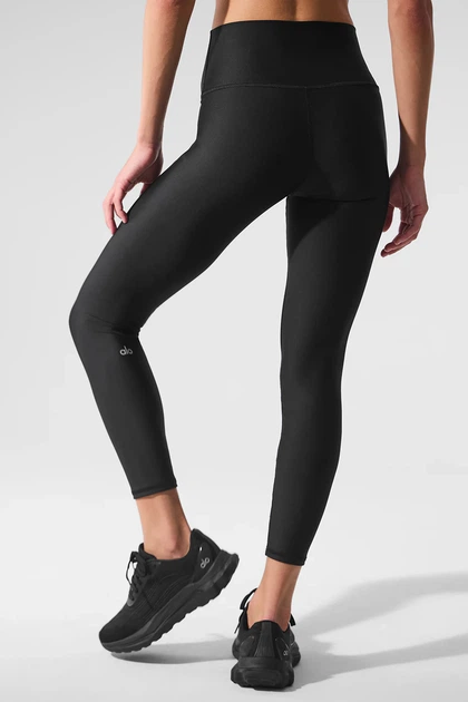 Женские леггинсы Alo Yoga 7/8 High-Waist Airlift Legging Black W5766R размер S - Фото 2 Женские леггинсы Alo Yoga 7/8 High-Waist Airlift Legging Black W5766R размер S - изображение 2