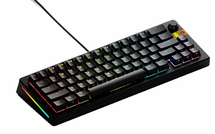 Klawiatura przewodowa Glorious GMMK 3 HE 65% Black (GLO-KB-GMMK3-65-PB-HE-W-BLK-US) - Zdjęcie 4 Klawiatura przewodowa Glorious GMMK 3 HE 65% Black (GLO-KB-GMMK3-65-PB-HE-W-BLK-US) - obraz 4