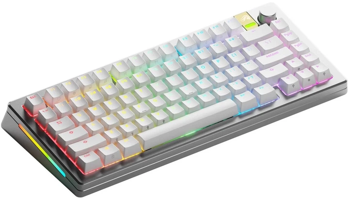 Klawiatura przewodowa Glorious GMMK 3 Pro HE 75% Silver (GLO-KB-GMMK3-PRO-75-PB-HE-WL-SIL-US) - obraz 2