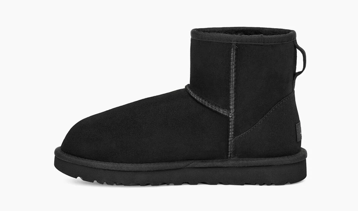 Уггі жіночі UGG Mini Classic 2 Black 40 Чорні - изображение 4