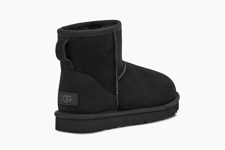 Уггі жіночі UGG Mini Classic 2 Black 40 Чорні - изображение 6
