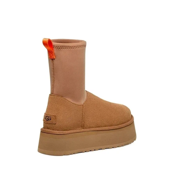 Уггі жіночі на платформі UGG Classic Dipper Chestnut 38 - зображення 4
