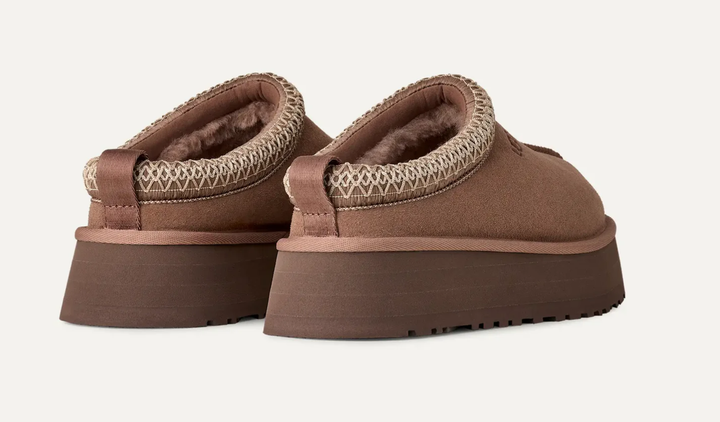 Уггі жіночі UGG Tazz Slipper Platform Rocky Oak 41 - Фото 4 Уггі жіночі UGG Tazz Slipper Platform Rocky Oak 41 - зображення 4