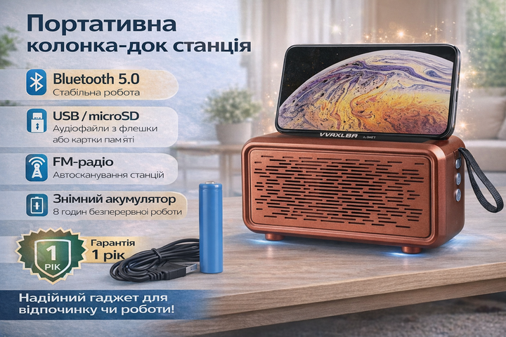 Портативная Bluetooth колонка Divoom Hi-Fi звук усиленный бас беспроводная для дома улицы и отдыха - изображение 2