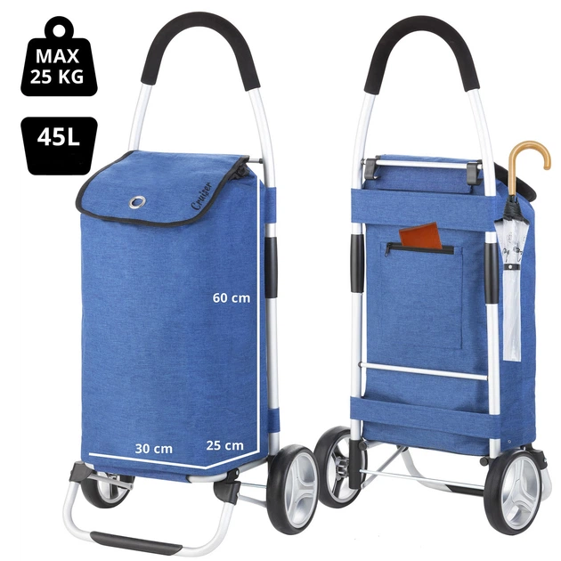 Сумка-візок ShoppingCruiser Foldable Blue (650061) - зображення 3
