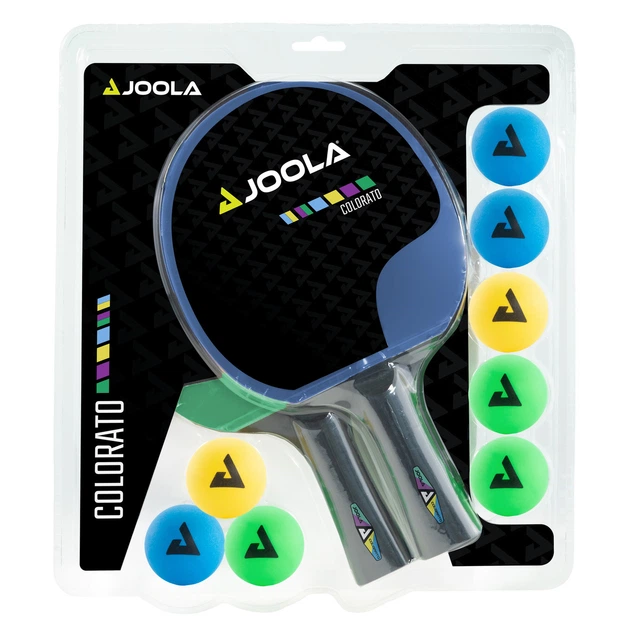 Набор для настольного тенниса Joola Colorato 2 Bats 8 Balls (54814) - Фото 2 Набор для настольного тенниса Joola Colorato 2 Bats 8 Balls (54814) - изображение 2