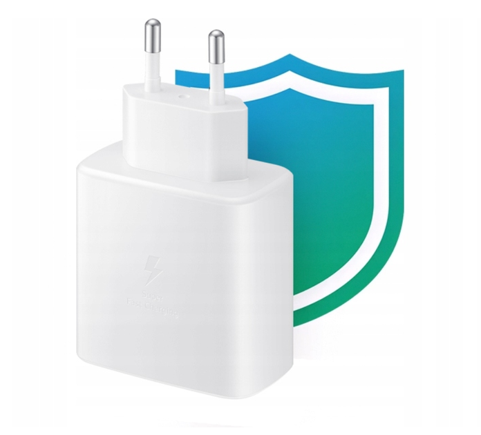 Мережевий зарядний пристрій для Samsung 45 W USB-C White - изображение 6