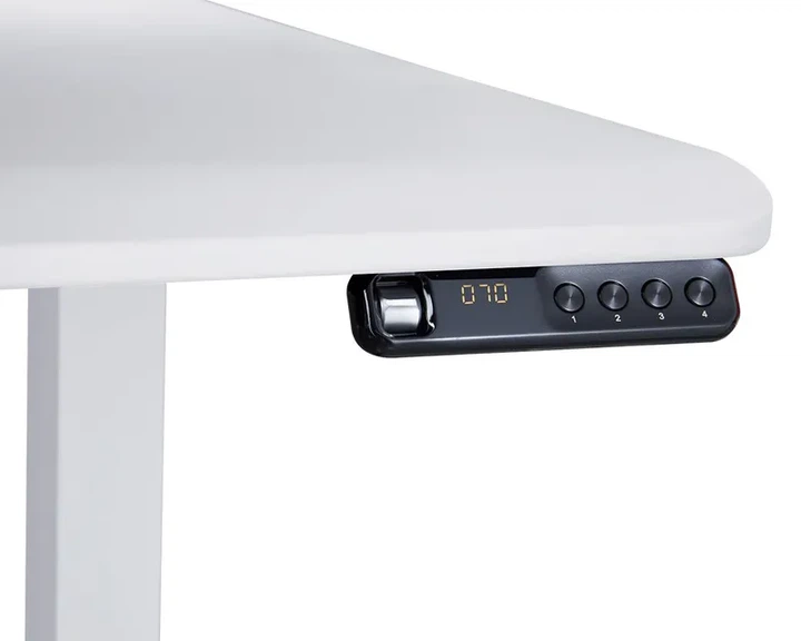 Cougar Royal 150 Elite Lite White электрический стол с регулировкой высоты 73–122 см, до 100 кг, белый, игровой - изображение 5