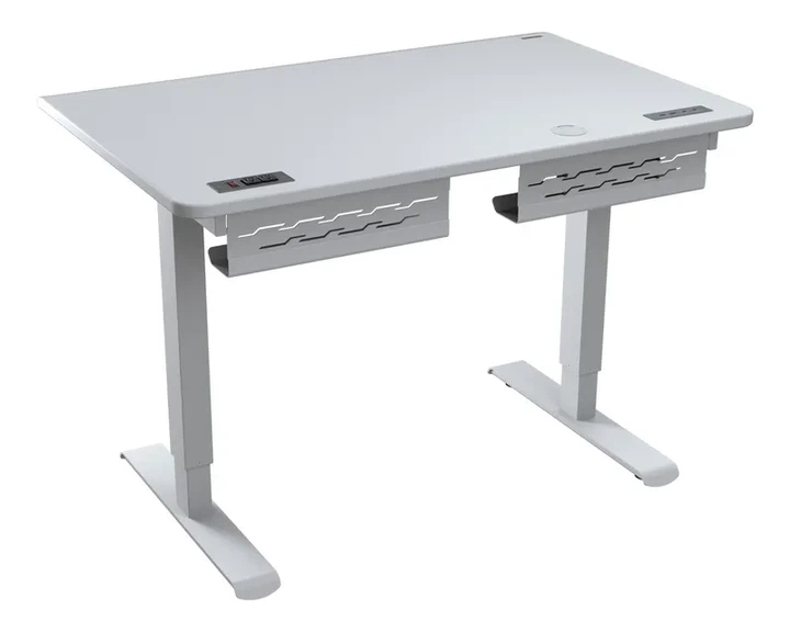 Стіл геймерський Cougar Royal 120 Pro White (Білий) з вбудованим док-портом та електроприводом - зображення 3