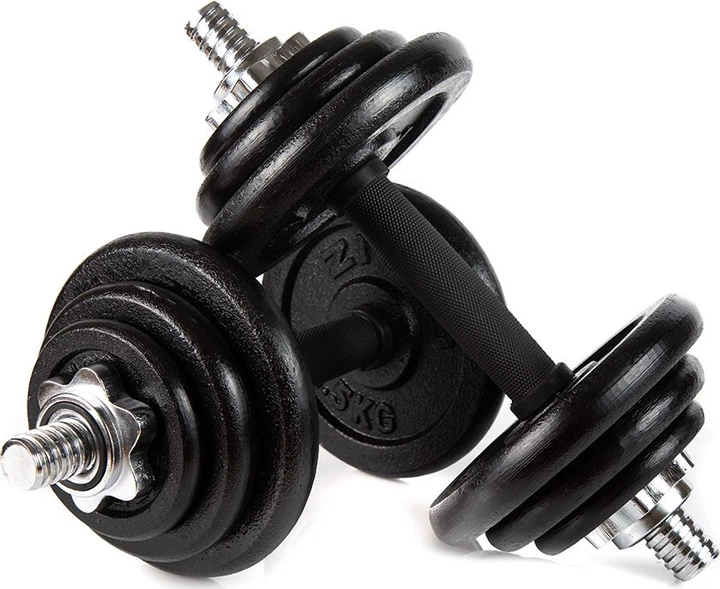 Гантелі розбірні у кейсі ZIPRO Cast Iron, 2 x 10 кг - изображение 5