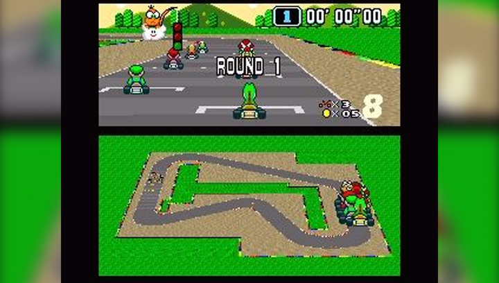 Игра Nintendo SNES Super Mario Kart Europe Английская Версия Только Картридж Б/У - изображение 2