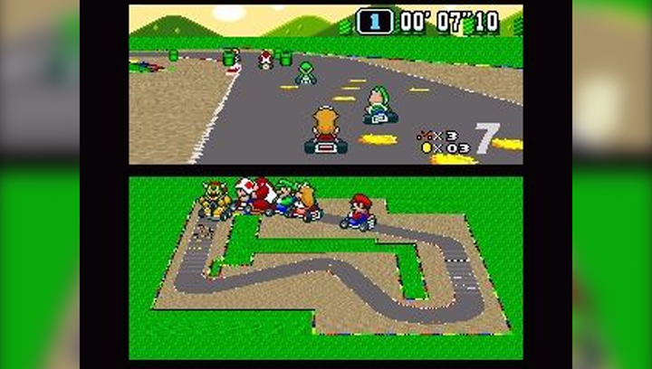Игра Nintendo SNES Super Mario Kart Europe Английская Версия Только Картридж Б/У - изображение 3