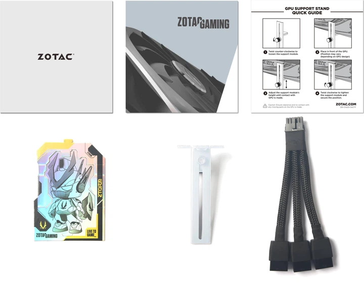 Видеокарта Zotac RTX 4070 Ti SUPER 16Gb Trinity OC White Edition (ZT-D40730Q-10P) (GDDR6X, 256 bit, PCI-E v4.0) Б/у - Фото 4 Видеокарта Zotac RTX 4070 Ti SUPER 16Gb Trinity OC White Edition (ZT-D40730Q-10P) (GDDR6X, 256 bit, PCI-E v4.0) Б/у - изображение 4
