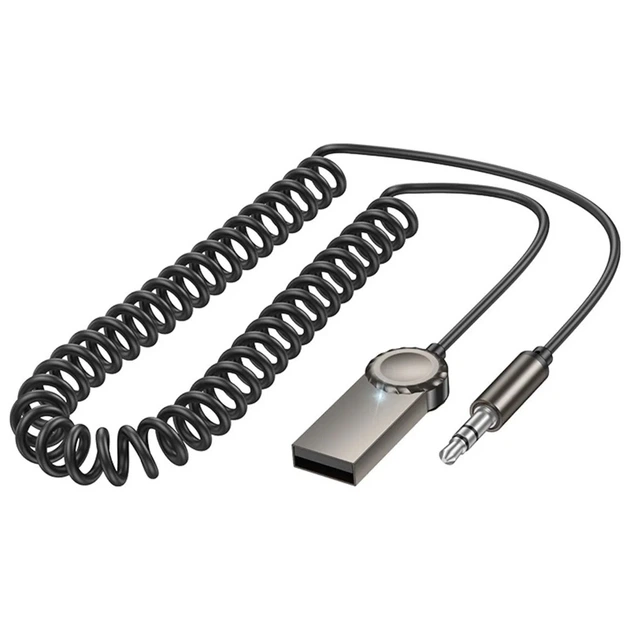 Автомобільний Bluetooth адаптер Borofone BC56 black - Фото 1 Автомобільний Bluetooth адаптер Borofone BC56 black - изображение 1