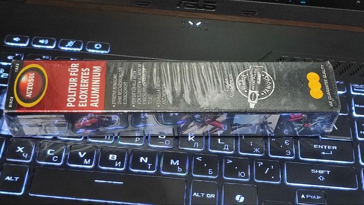 Autosol anodised aluminium polish, Полироль для алюминия 100г - изображение 8