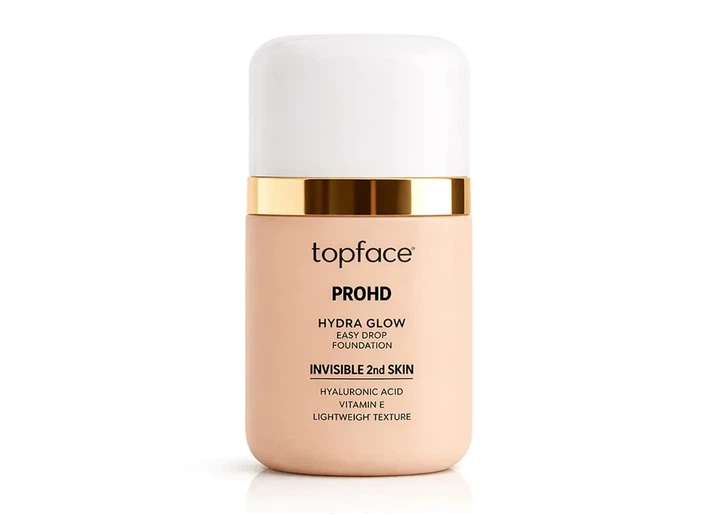 Тональная основа для лица Topface PROHD Hydra Glow Foundation PT477 оттенок 001 Alabaster (слоновая кость), 30 г - изображение 2