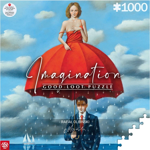 Пазл GoodLoot Imagination: Rafal Olbinski Defence Against Banality 1000 элементов (5908305243731) - Фото 2 Пазл GoodLoot Imagination: Rafal Olbinski Defence Against Banality 1000 элементов (5908305243731) - изображение 2
