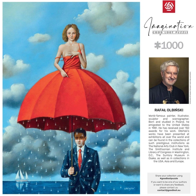 Пазл GoodLoot Imagination: Rafal Olbinski Defence Against Banality 1000 элементов (5908305243731) - Фото 5 Пазл GoodLoot Imagination: Rafal Olbinski Defence Against Banality 1000 элементов (5908305243731) - изображение 5