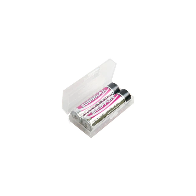 Акумулятор 18650 (168A) 3000 mAh *2 із захистом Beston (AAB1848) - Фото 2 Акумулятор 18650 (168A) 3000 mAh *2 із захистом Beston (AAB1848) - зображення 2