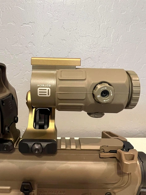 Збільшувач - Магніфер EOTech G43 Tan 3х з кріпленням UNITY FAST FTC OMNI FDE - зображення 12
