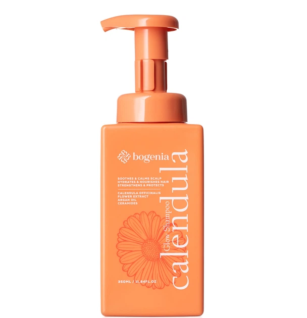 Шампунь для волосся Bogenia Calendula Glow 350 мл пінний професійний - Фото 1 Шампунь для волосся Bogenia Calendula Glow 350 мл пінний професійний - зображення 1