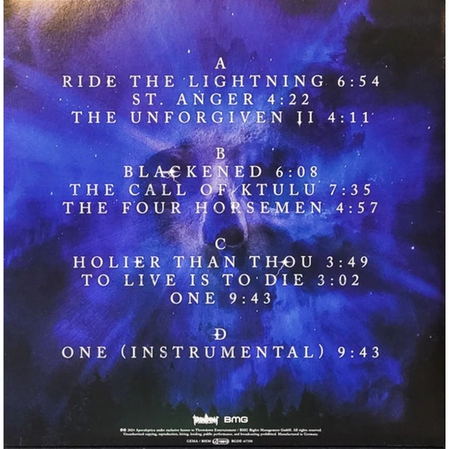 Apocalyptica – Plays Metallica Vol. 2 2LP 2024 (BGDE-67350) - Фото 2 Apocalyptica – Plays Metallica Vol. 2 2LP 2024 (BGDE-67350) - изображение 2