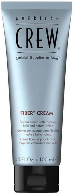 Крем для укладання American Crew Fiber Cream Cl1 100 мл - Фото 1 Крем для укладання American Crew Fiber Cream Cl1 100 мл - изображение 1