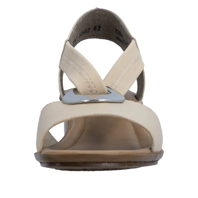 Босоножки Rieker 62662/62 40р бежевые (2950770667768) - изображение 4