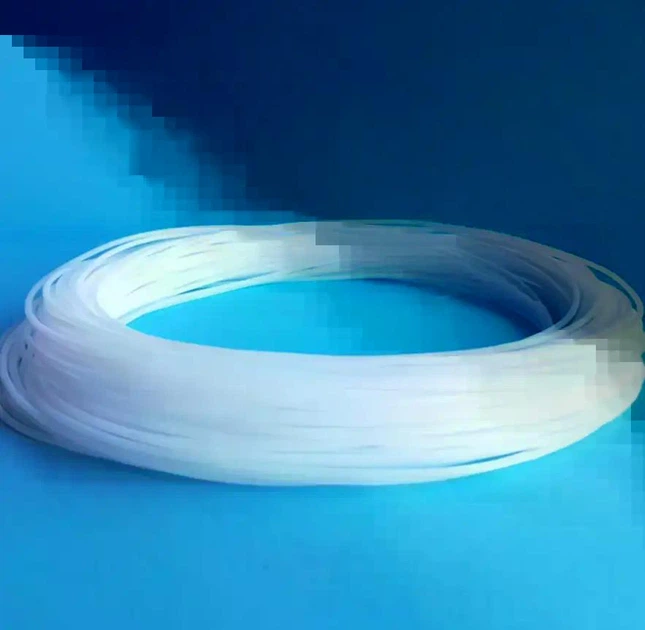 Професійна 2:1 тефлонова прозора трубка розмір 6,0/3,6 мм PTFE для герметизації та ізоляції кабелів 1м.п - зображення 4