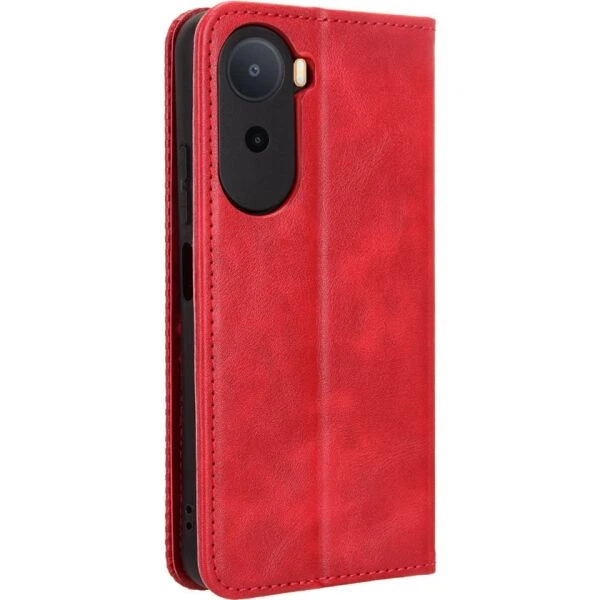 Чехол-книжка Deexe Retro Style для Xiaomi Redmi A7 Pro - Red - изображение 6