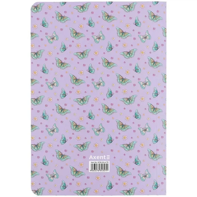 Блокнот Axent Morning Dew 1 8700-23-A-TR, А5, 80 листів, клітка, м'яка обкладинка - Фото 5 Блокнот Axent Morning Dew 1 8700-23-A-TR, А5, 80 листів, клітка, м'яка обкладинка - изображение 5