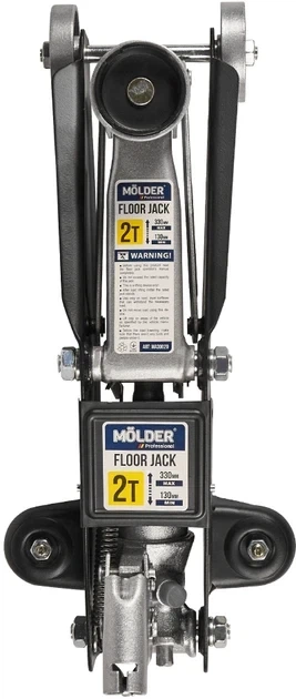 Домкрат гидравлический подкатной Molder 2 т 130-330 мм картонная упаковка (MA30020) - изображение 4