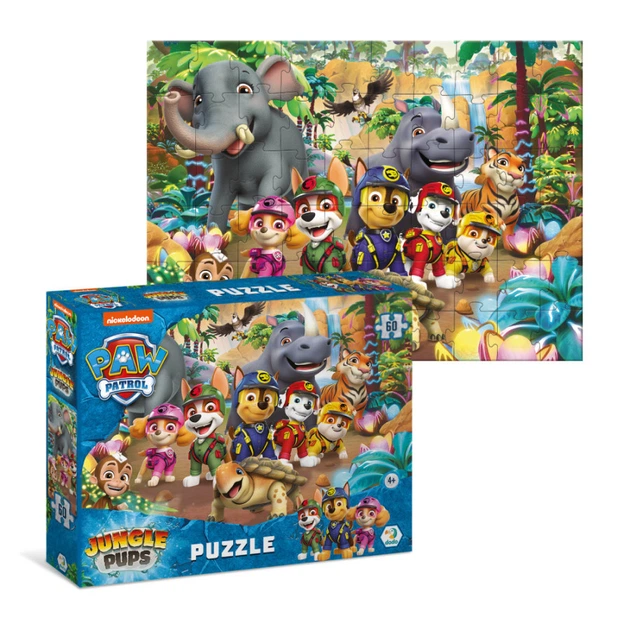 Детский пазл "Paw Patrol. Jungle Pups" 200523, 60 элементов - изображение 2